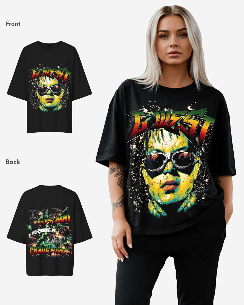 G West Hold Steady Premium Oversized Tee - WOMEN - G West