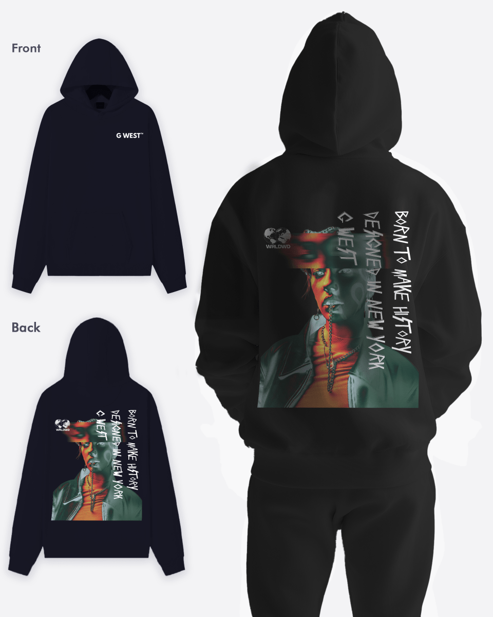 G West Holographic Chain Heavy Premium Hoodie - 6 Colors - G West