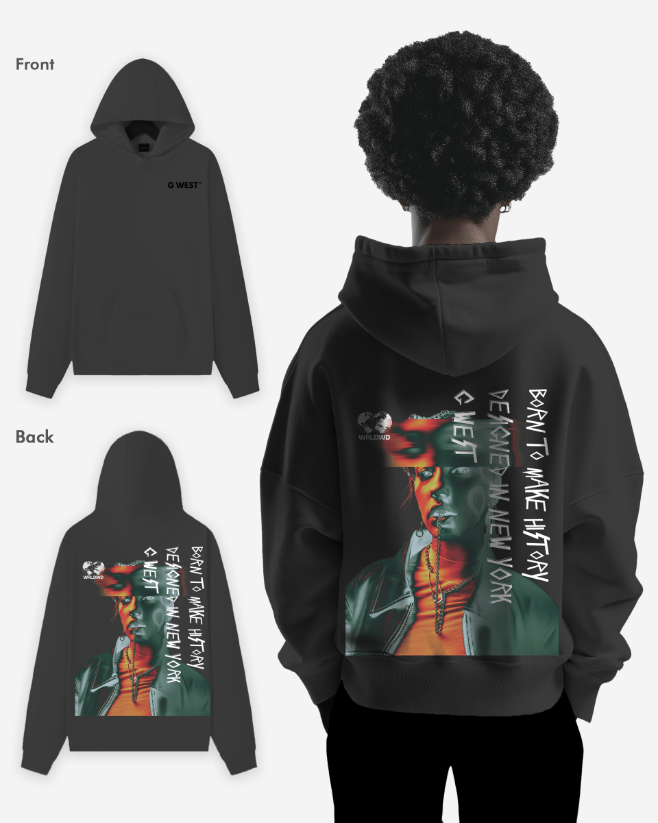 G West Holographic Chain Heavy Premium Hoodie - 6 Colors - G West