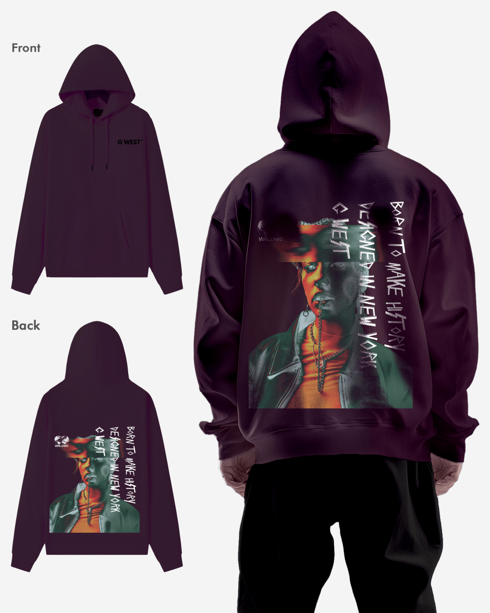 G West Holographic Chain Heavy Premium Hoodie - 6 Colors - G West