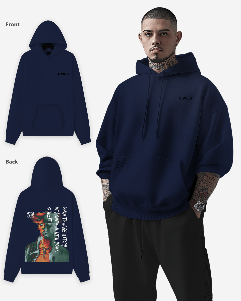 G West Holographic Chain Heavy Premium Hoodie - 6 Colors - G West