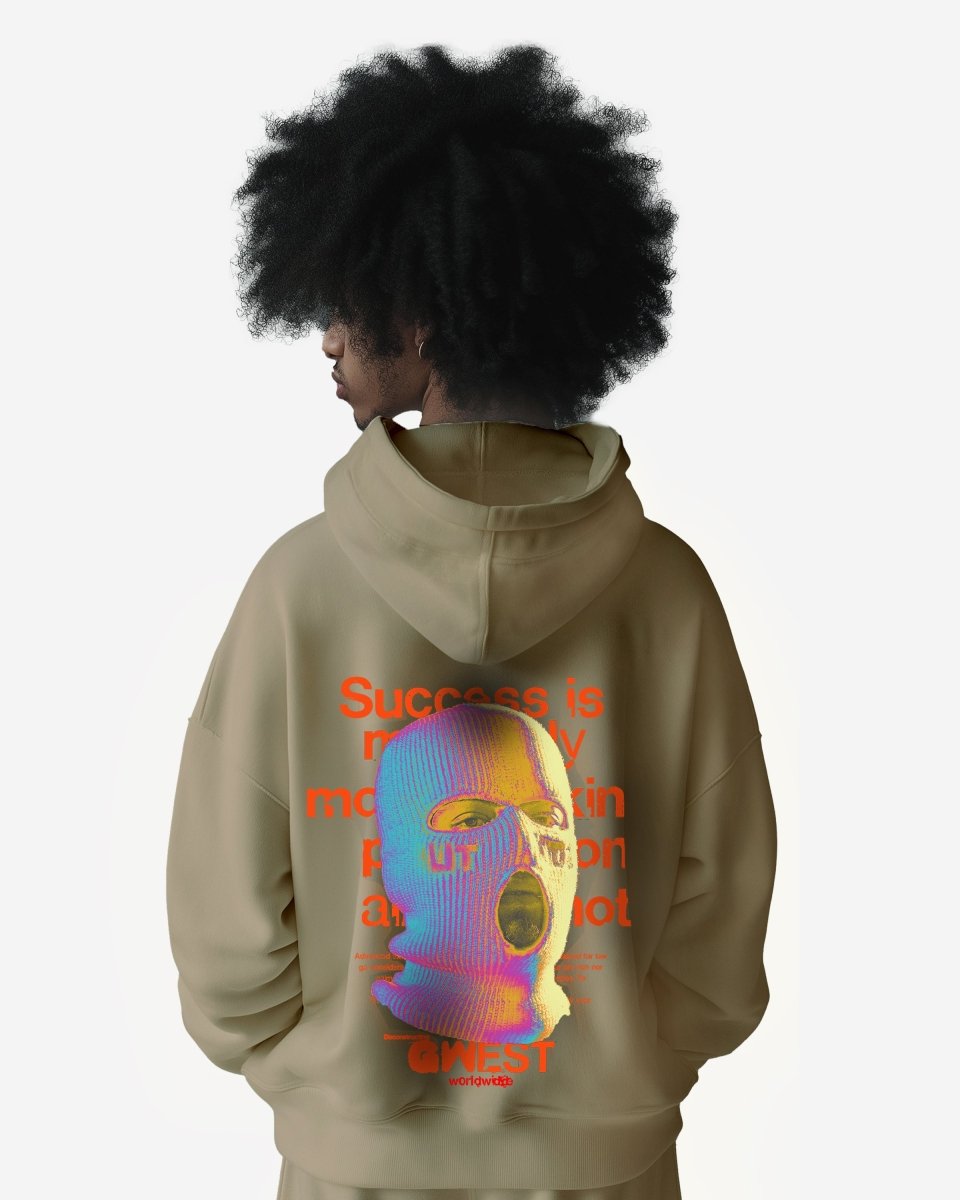 G West Holographic Ski Mask Heavy Premium Oversized Hoodie - 6 Colors - G West