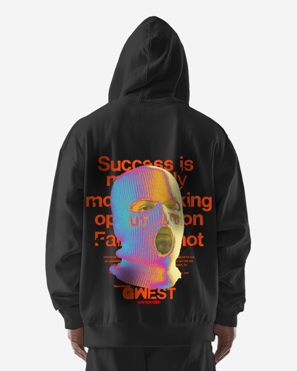 G West Holographic Ski Mask Heavy Premium Oversized Hoodie - 6 Colors - G West