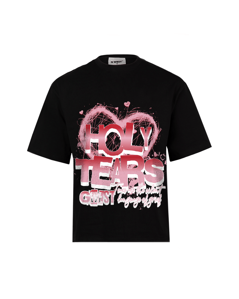 G West Holy Tears Big And Tall Oversized T-Shirt - G West