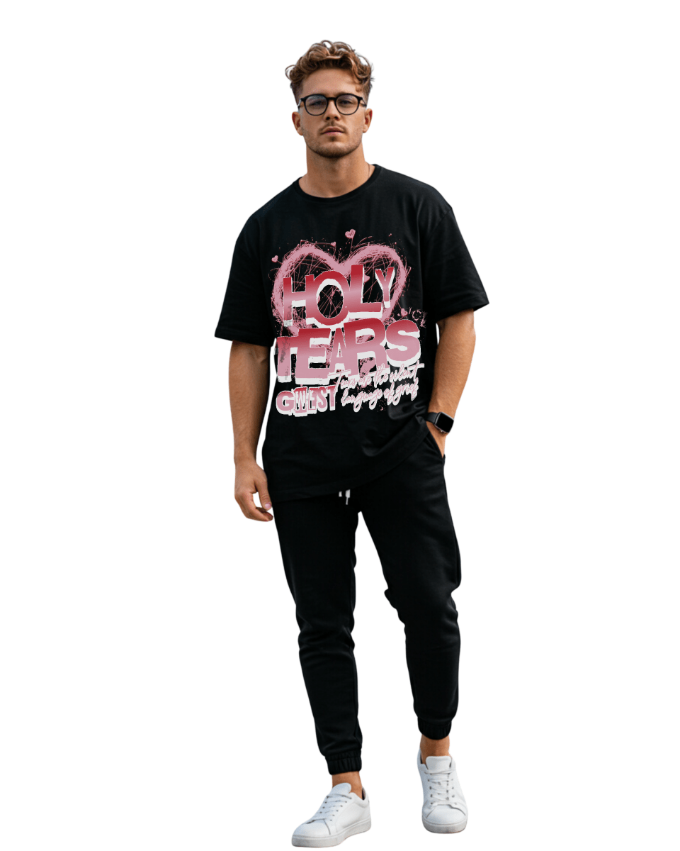 G West Holy Tears Men's Oversized T-Shirt - G West