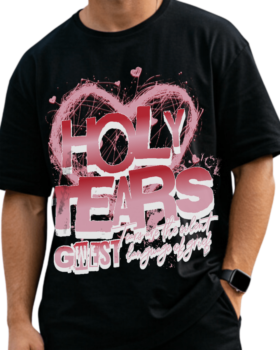 G West Holy Tears Men's Oversized T-Shirt - G West
