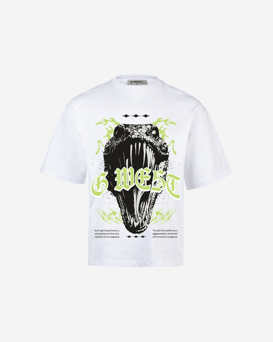 G - WEST HUNGER UNLEASHED OVERSIZED TEE GWROJMT192 - G West
