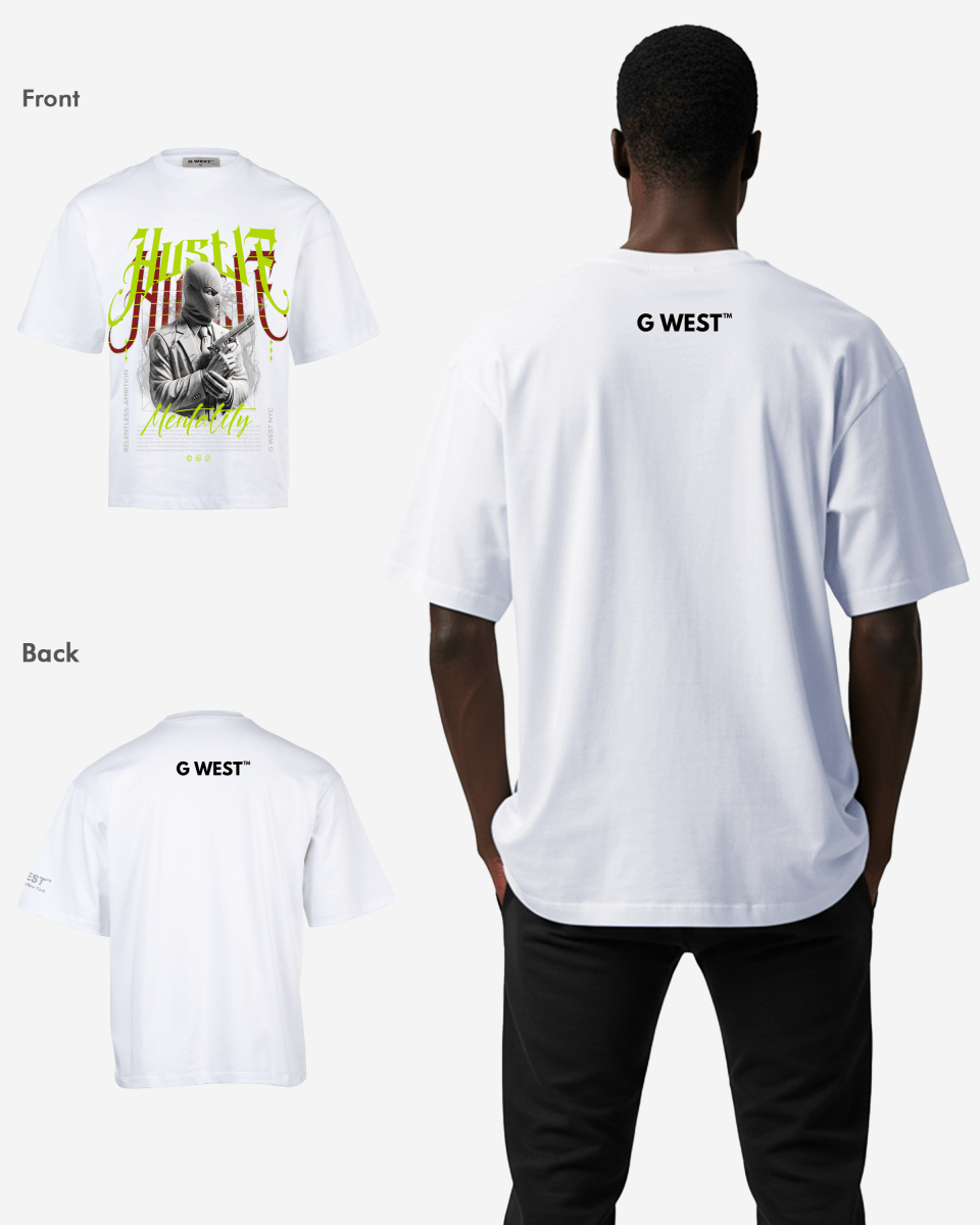 G - WEST HUSTIF OVERSIZED TEE GWROJMT104 - G West