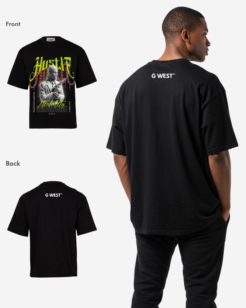 G - WEST HUSTIF OVERSIZED TEE GWROJMT104 - G West