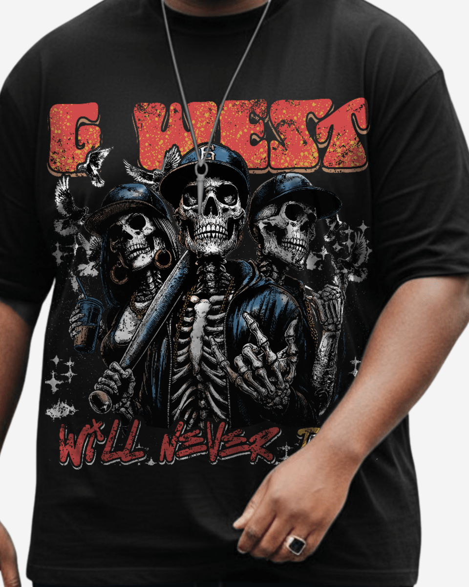 G West I Love My Game Big And Tall Oversized T-Shirt - G West