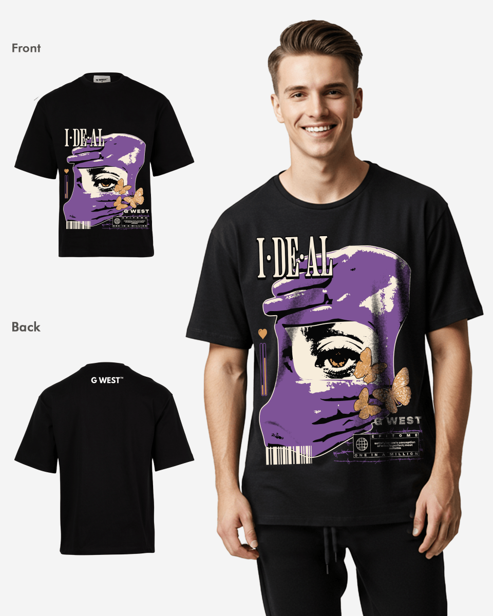 G - WEST IDEAL OVERSIZED TEE GWROJMT154 - G West