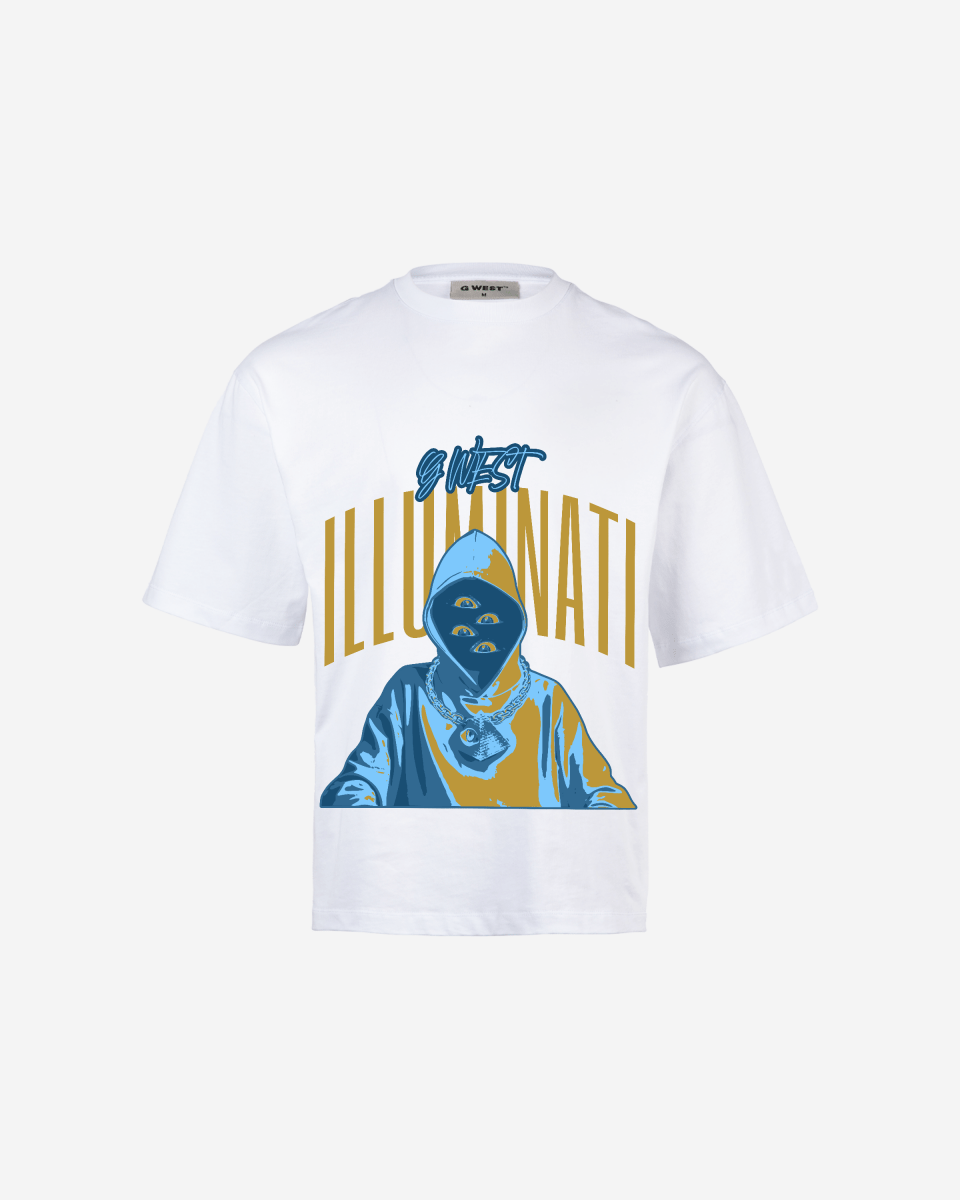 G - WEST ILLUMINATI OVERSIZED TEE GWROJMT23 - G West
