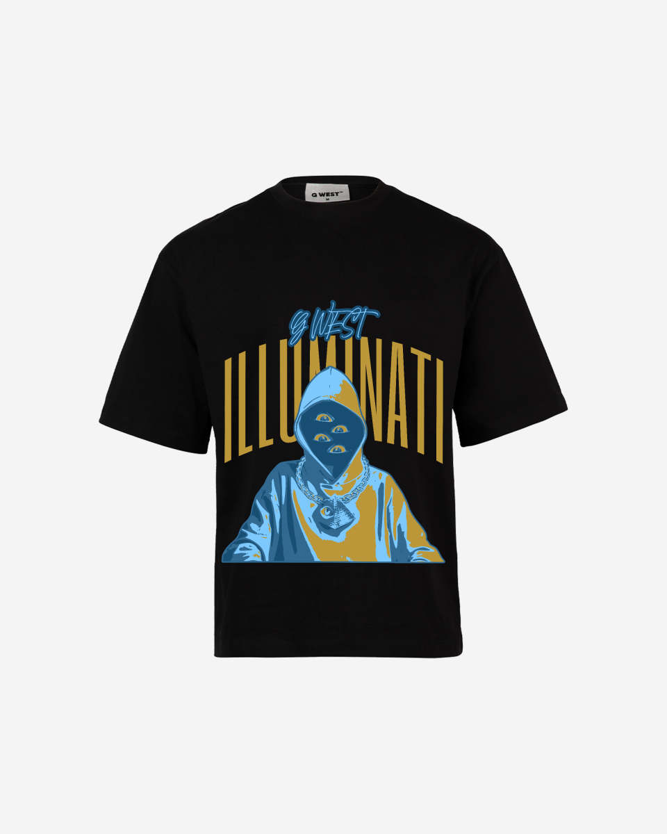 G - WEST ILLUMINATI OVERSIZED TEE GWROJMT23 - G West