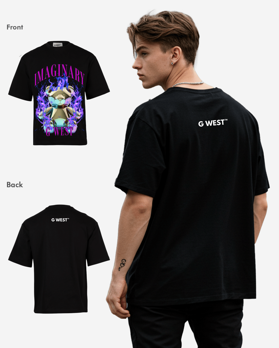 G - WEST IMAGINARY OVERSIZED TEE GWROJMT17 - G West