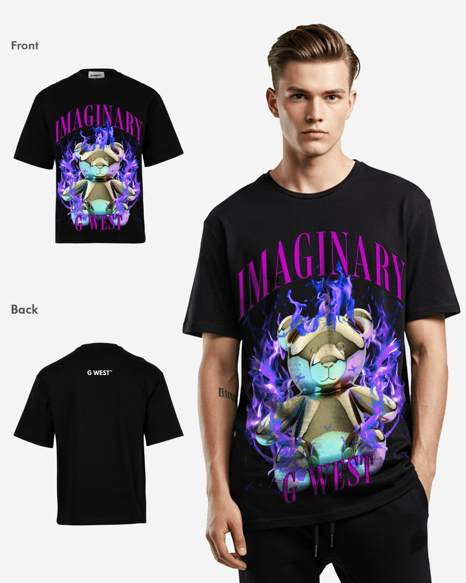 G - WEST IMAGINARY OVERSIZED TEE GWROJMT17 - G West