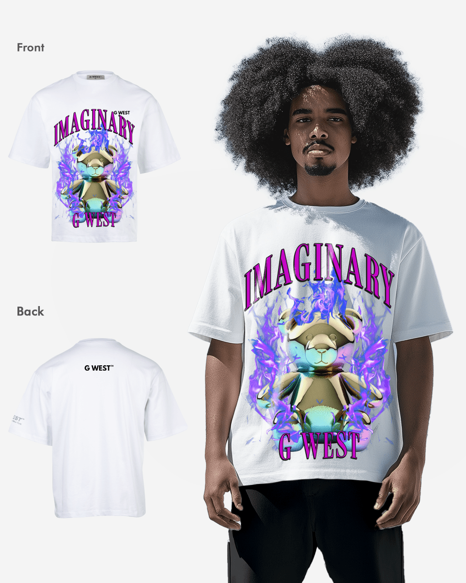 G - WEST IMAGINARY OVERSIZED TEE GWROJMT17 - G West