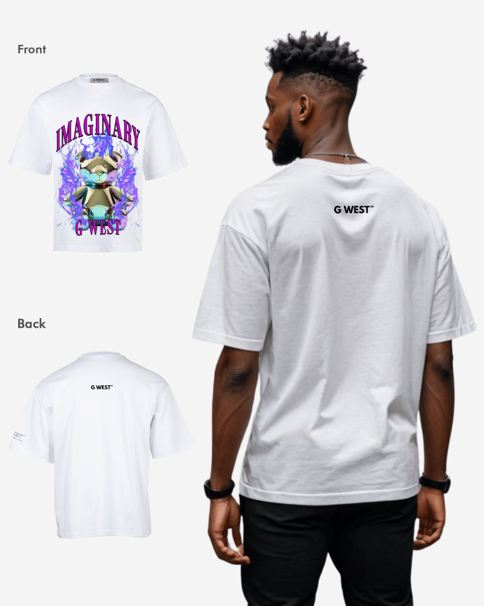 G - WEST IMAGINARY OVERSIZED TEE GWROJMT17 - G West