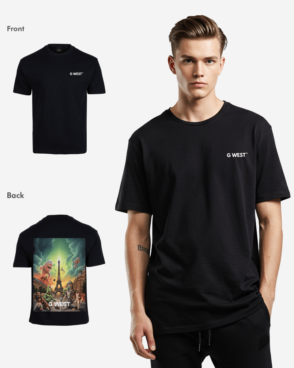 G West In Paris Oversized T-Shirt - 5 Colors - G West
