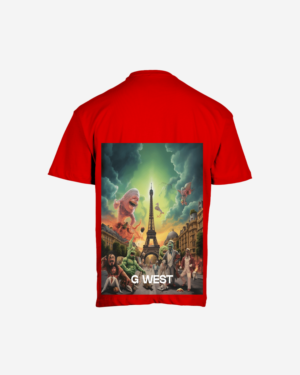 G West In Paris Oversized T-Shirt - 5 Colors - G West