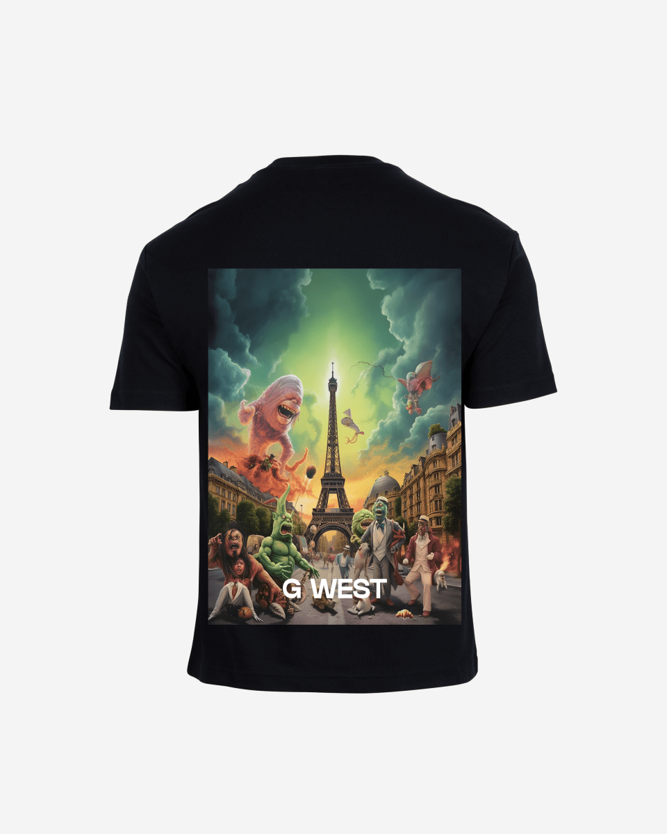 G West In Paris Oversized T-Shirt - 5 Colors - G West