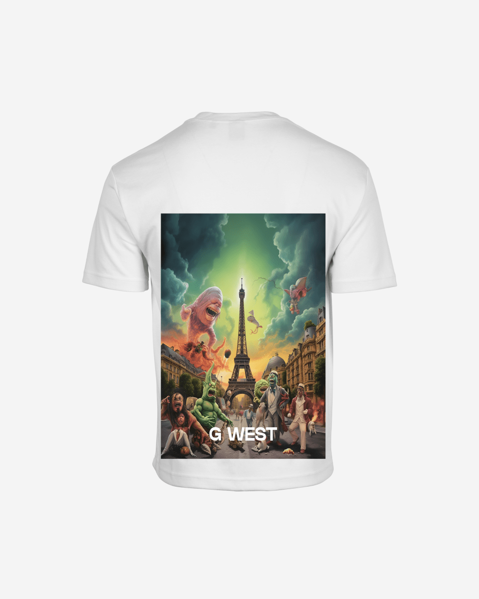G West In Paris Oversized T-Shirt - 5 Colors - G West