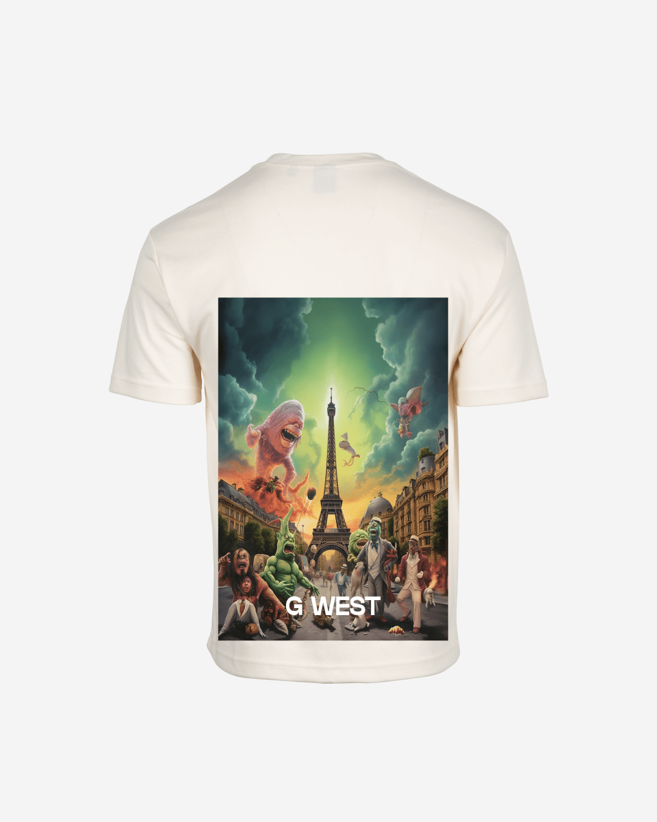 G West In Paris Oversized T-Shirt - 5 Colors - G West