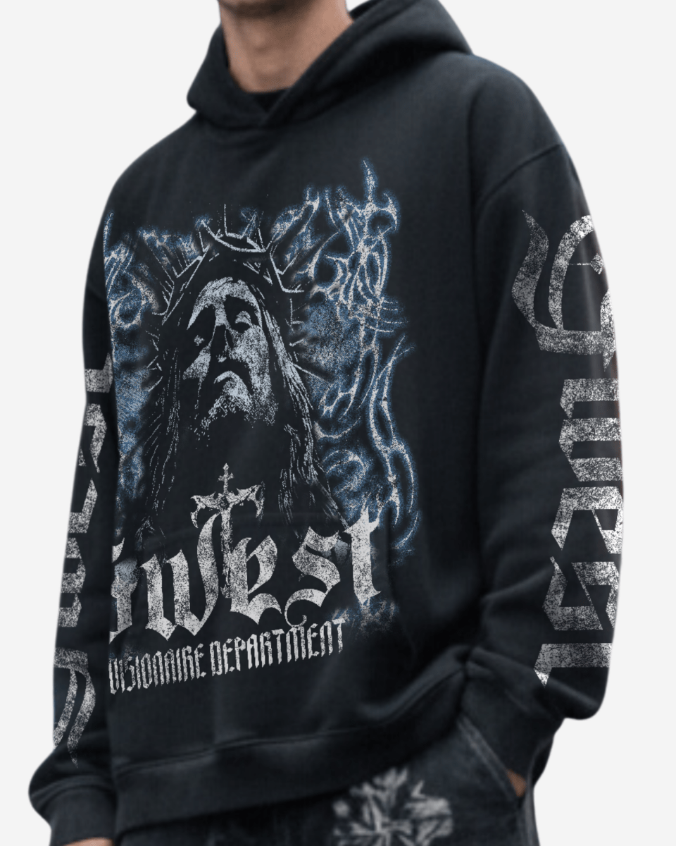 G West Jesus Complicated Men's Hoodie - G West