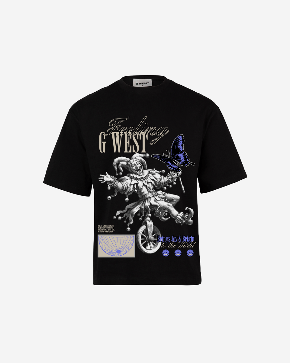 G - WEST JOY OVERSIZED TEE GWROJMT181 - G West