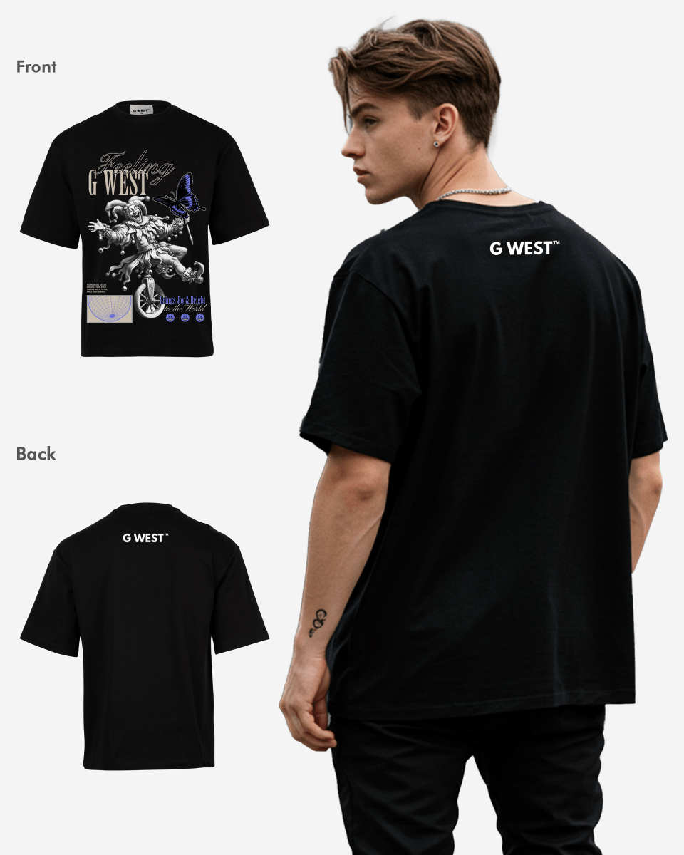 G - WEST JOY OVERSIZED TEE GWROJMT181 - G West