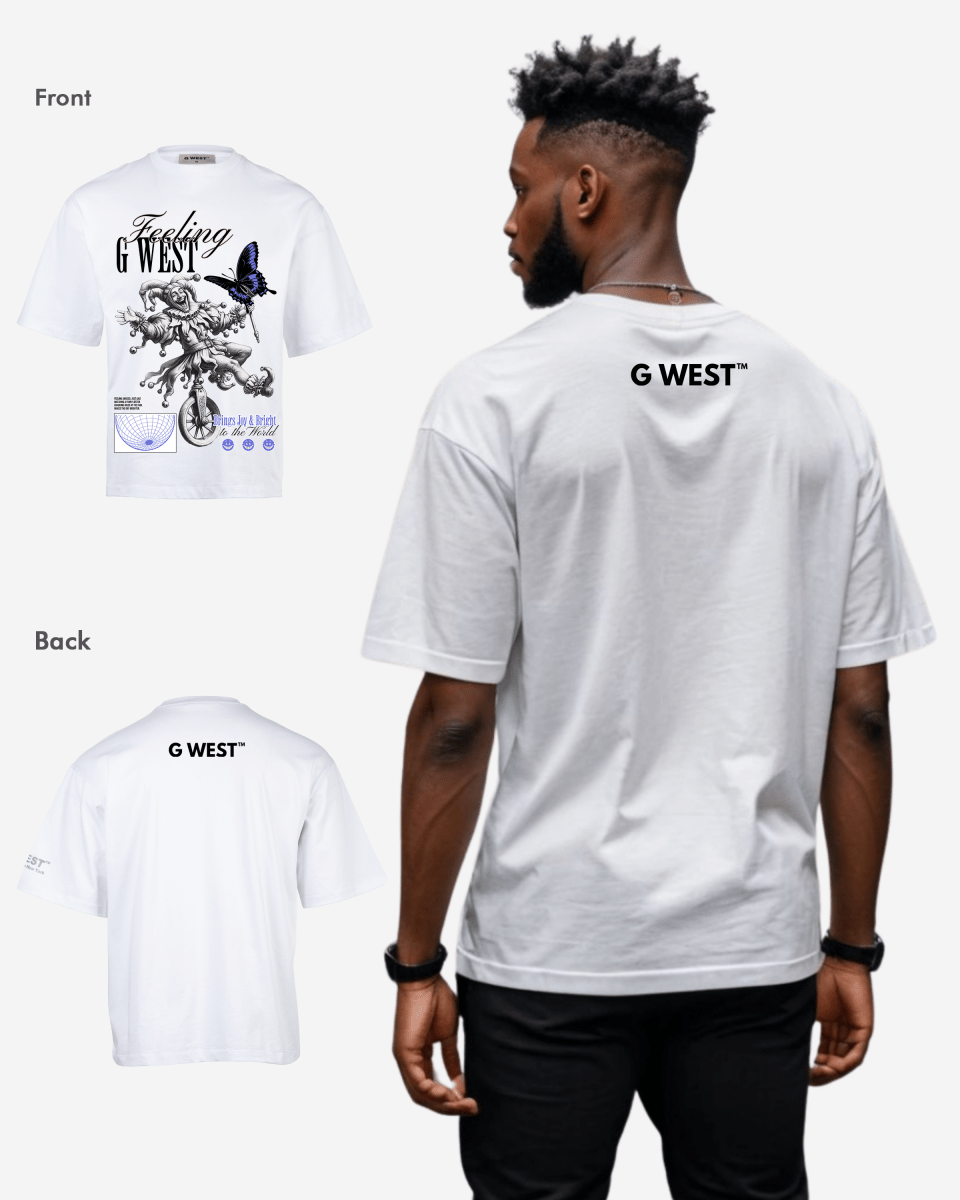 G - WEST JOY OVERSIZED TEE GWROJMT181 - G West
