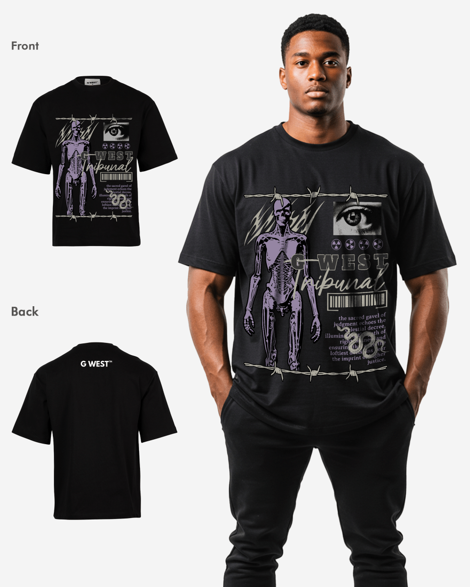 G - WEST JUDGEMENT OVERSIZED TEE GWROJMT140 - G West