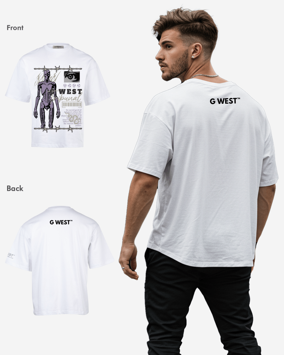 G - WEST JUDGEMENT OVERSIZED TEE GWROJMT140 - G West