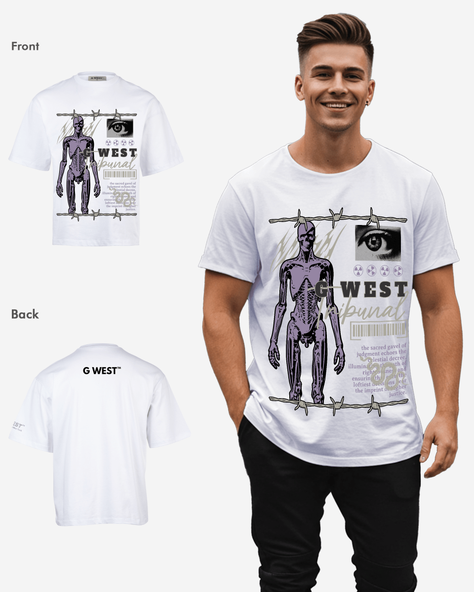 G - WEST JUDGEMENT OVERSIZED TEE GWROJMT140 - G West