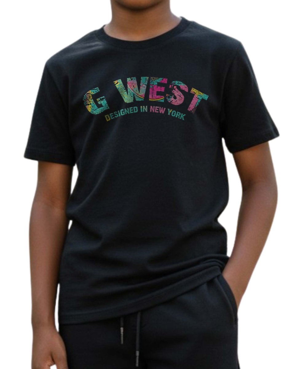 G West Kids Arch Logo T-Shirt - G West