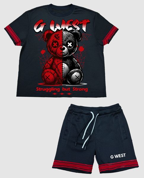 G West Kids Despair Mesh Tee Set - G West