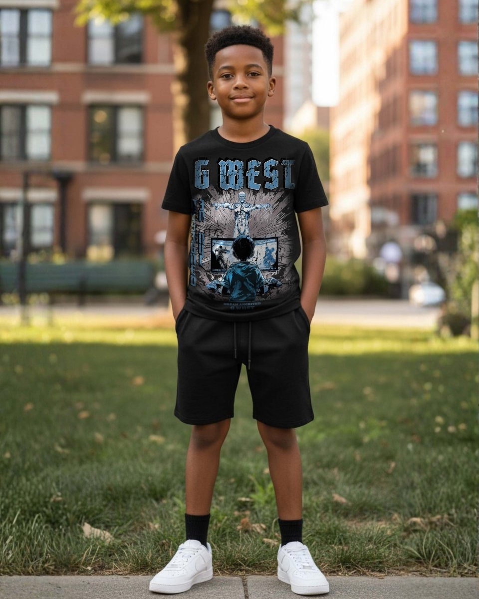 G West Kids Game Of G Baby Blue T-Shirt - G West