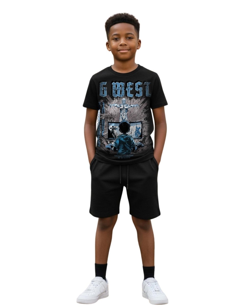 G West Kids Game Of G Baby Blue T-Shirt - G West