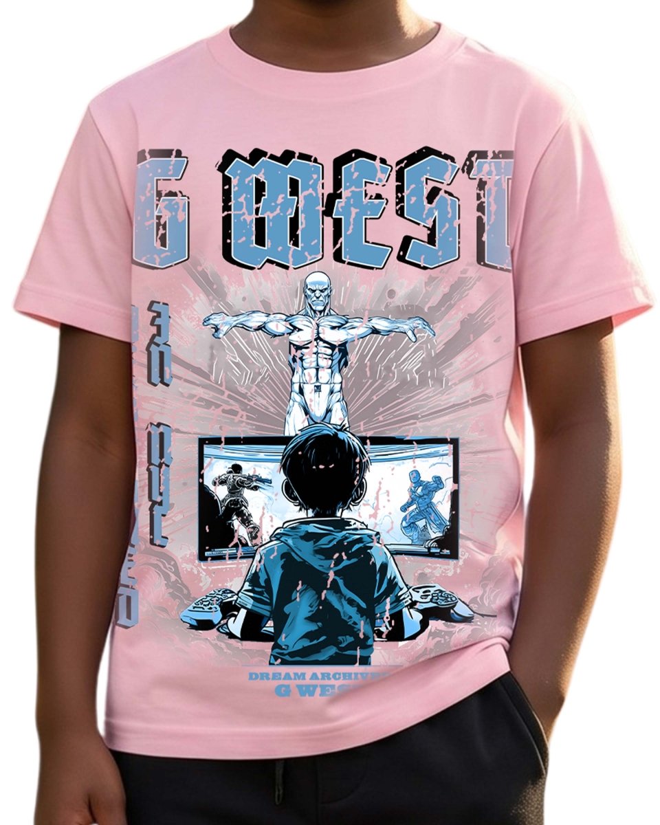 G West Kids Game Of G Baby Blue T-Shirt - G West