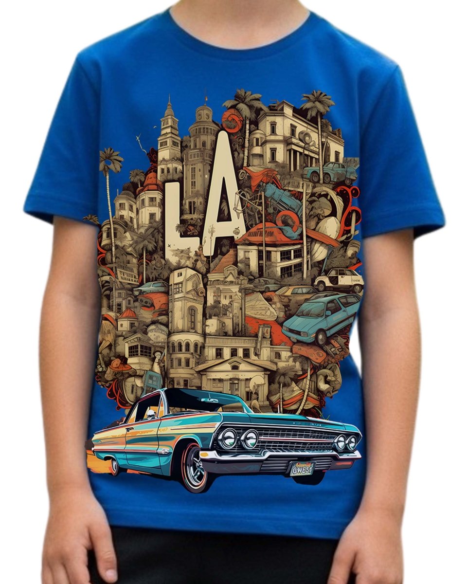 G West Kids La Culture T-Shirt Mens - G West
