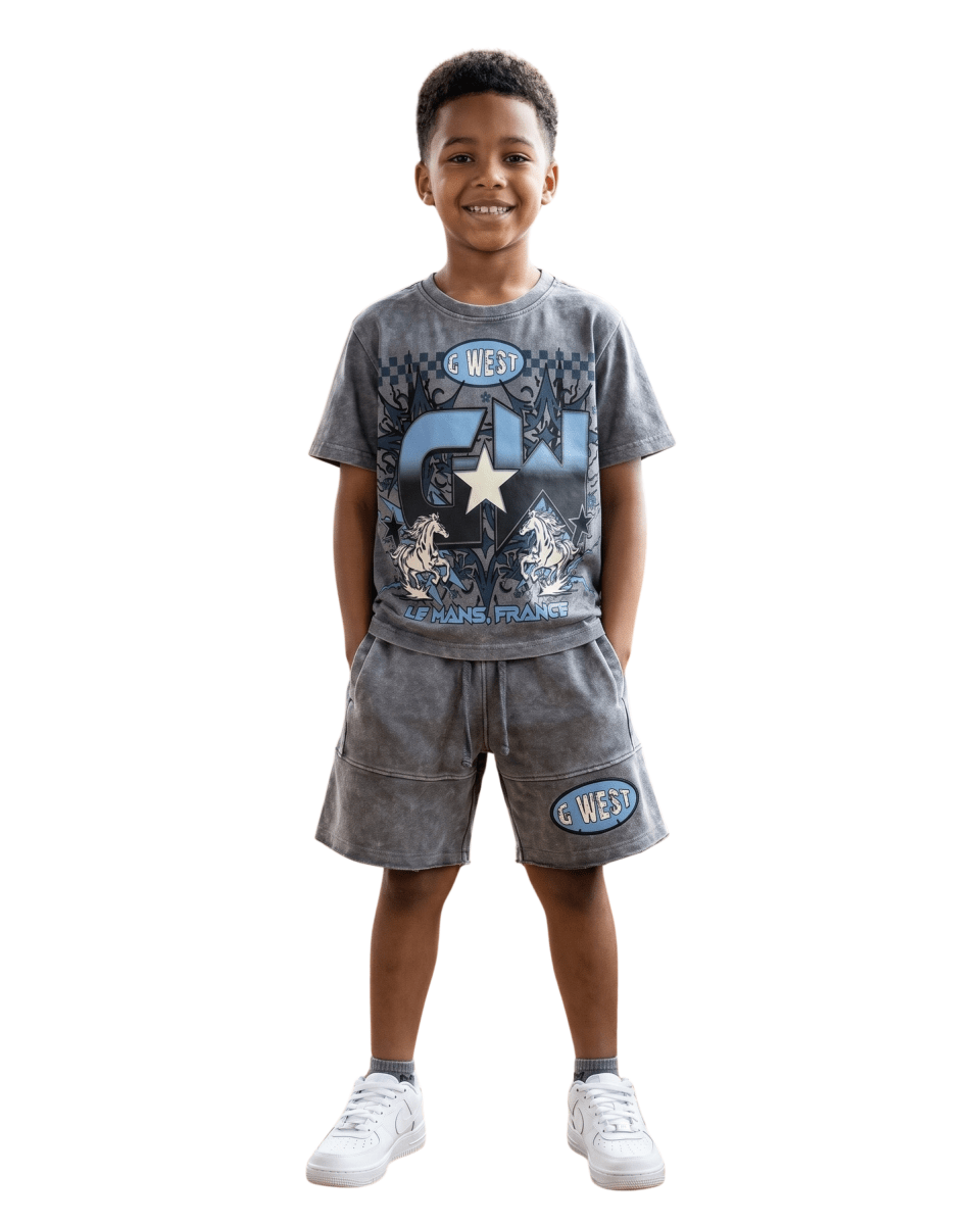 G WEST KIDS LE MANS FRANCE SET - G West