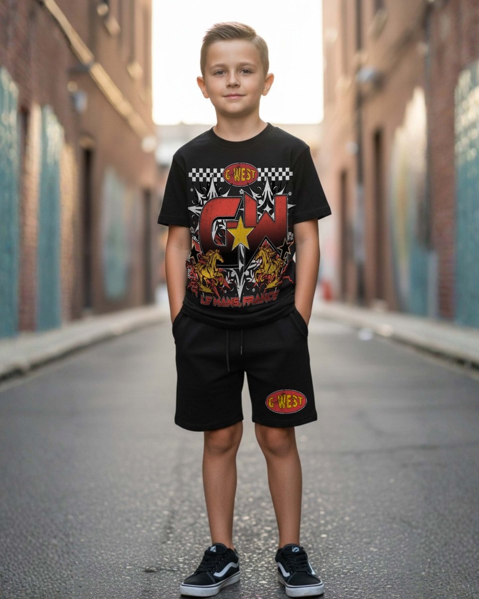 G WEST KIDS LE MANS FRANCE SET - G West