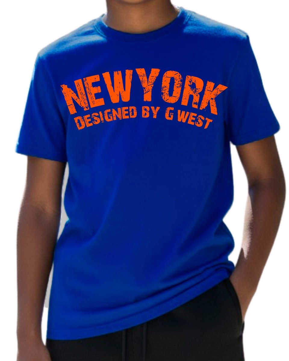 G West Kids New York Arch Logo T-Shirt - G West