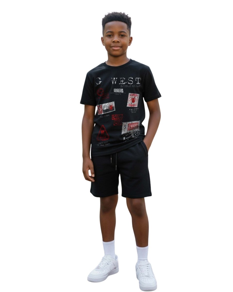 G West Kids Olympic Stamp Tee - Dtpbasty5041 - G West