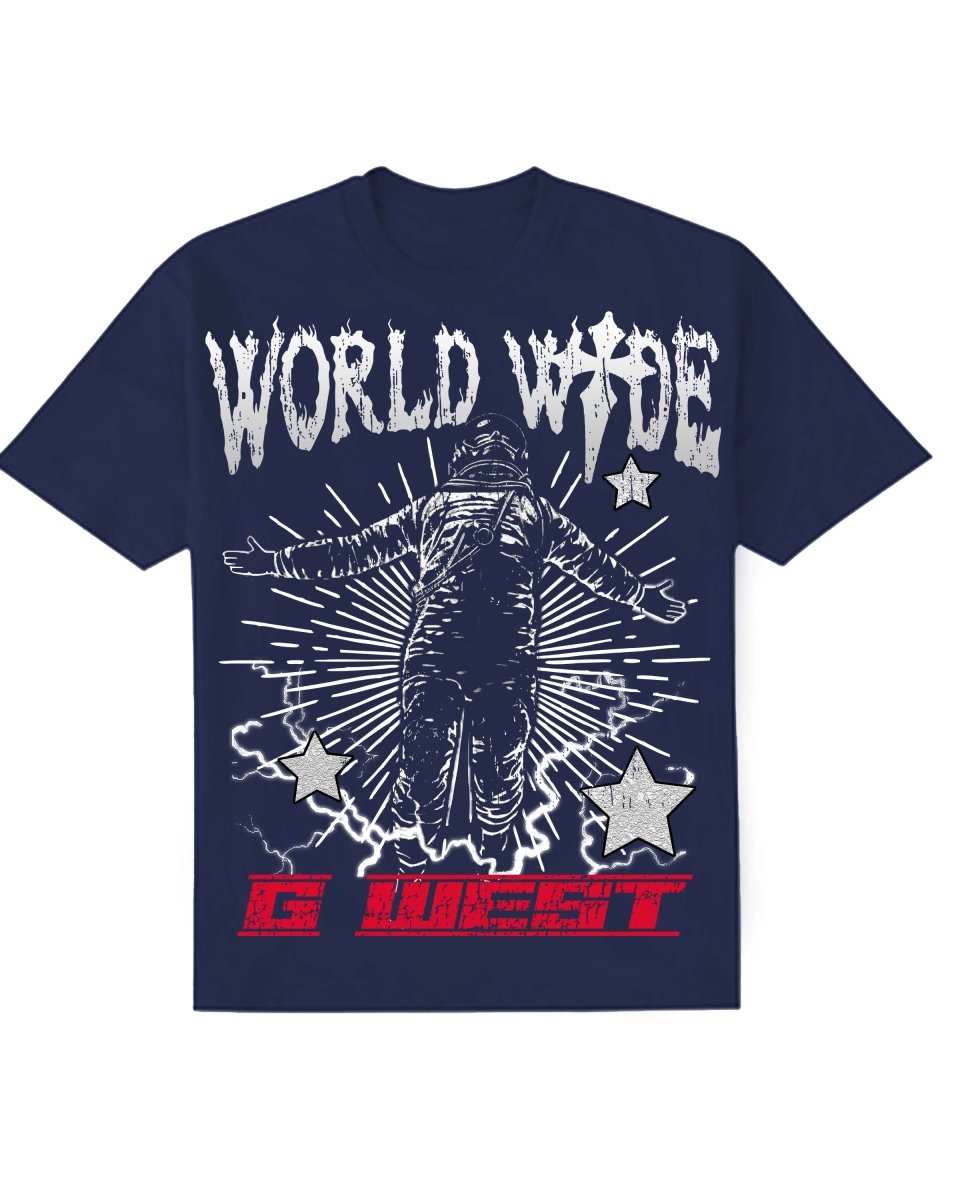 G West Kids Olympic World Wide Star T-Shirt Mens - G West