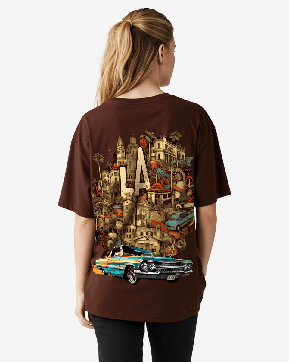 G West La Culture Oversized T Shirt - WOMEN - G West