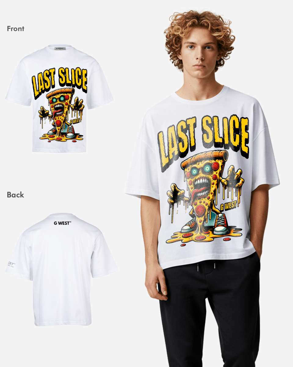 G - WEST LAST SLICE OVERSIZED TEE GWROJMT85 - G West