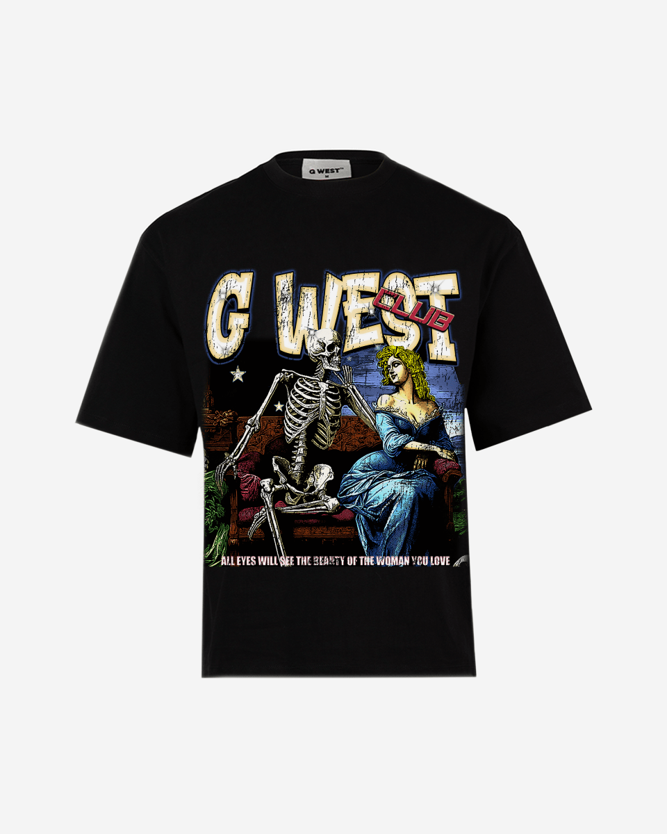 G West Love Beyond Life Big And Tall Oversized T-Shirt - G West