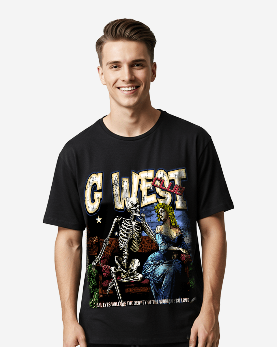 G West Love Beyond Life Oversized Tee - G West