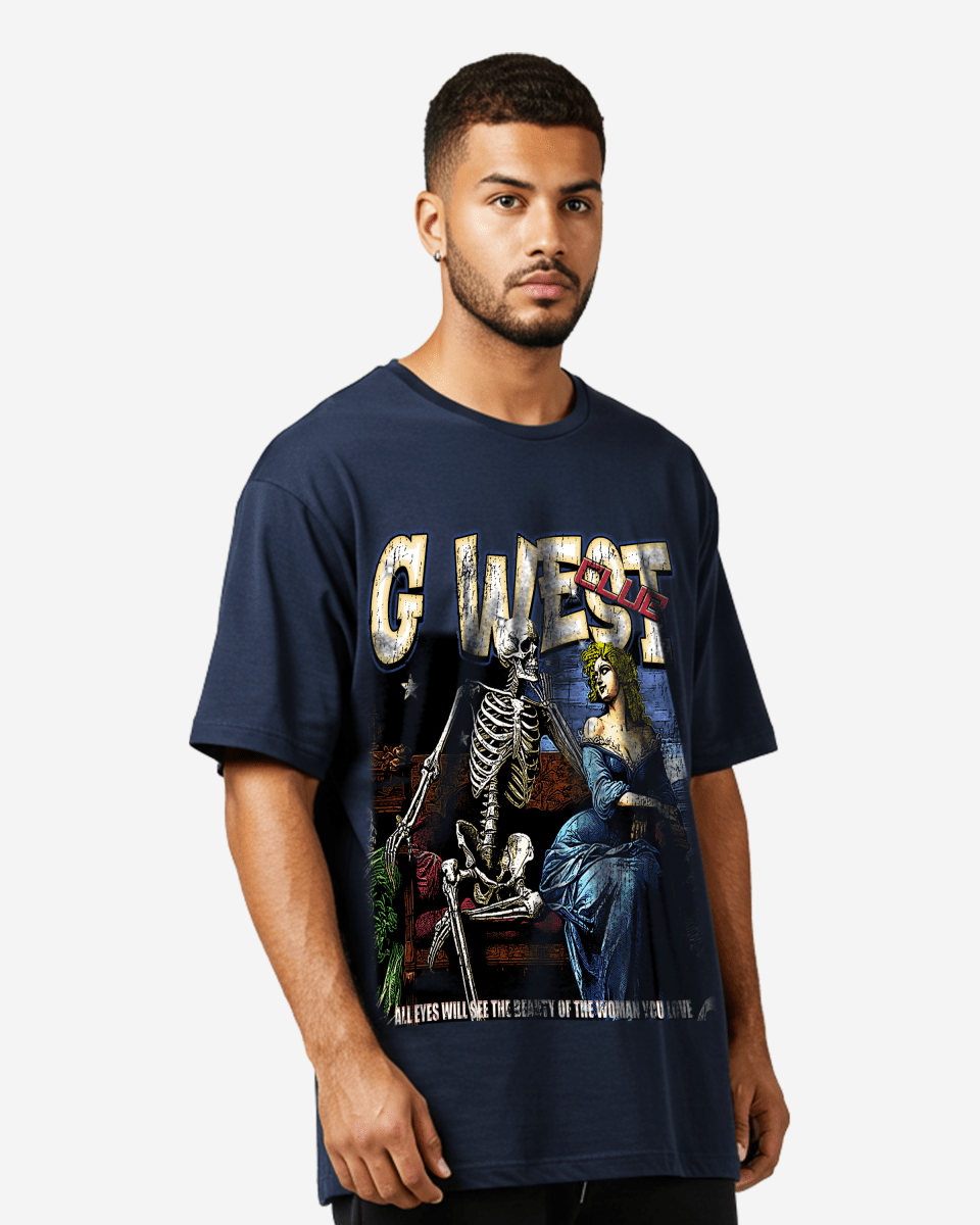 G West Love Beyond Life Oversized Tee - G West
