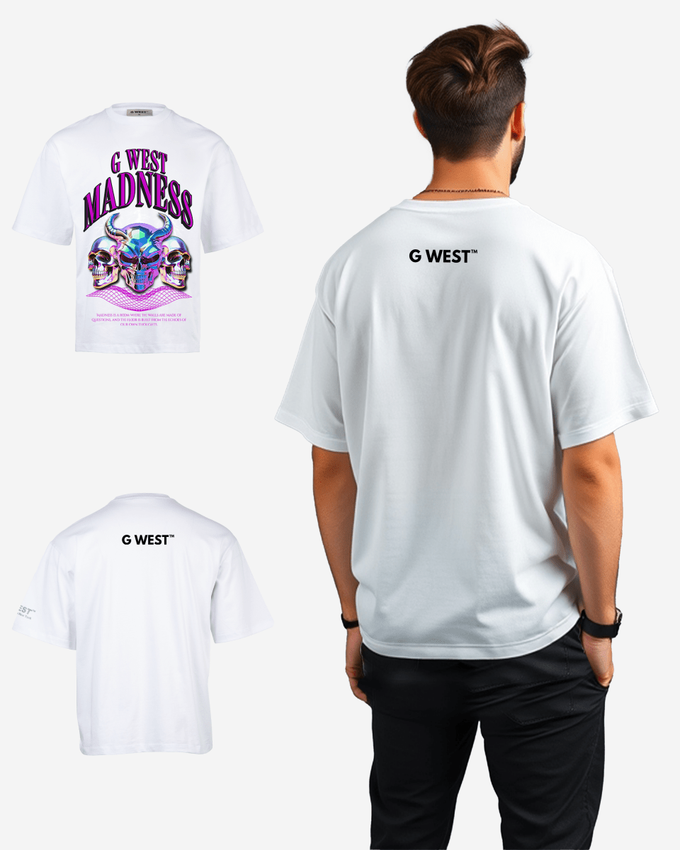 G - WEST Madness Oversized Tee GWROJMT16 - G West